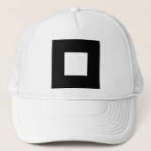 Square Motif Trucker Pet (Voorkant)