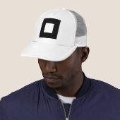 Square Motif Trucker Pet (In situ)