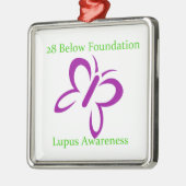 Square Oranament Metalen Ornament (Links)