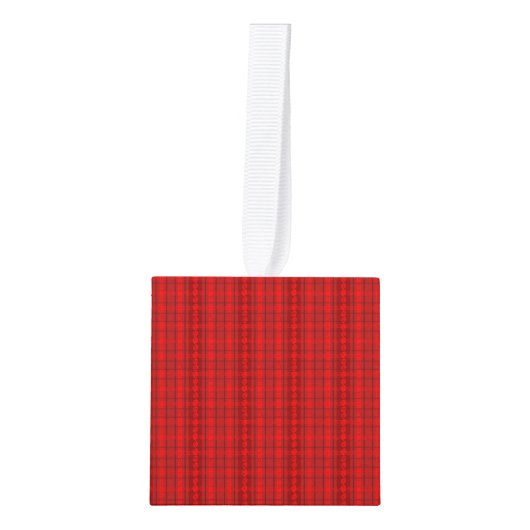 Square Ornament - Kerstmorgen (Voorkant)