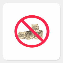 Square/Other shapes- Anti-Ice / Ice Out  Vierkante Sticker