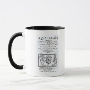 Square-Petten omgevormd tot ronde hoofden, 1642 Mok