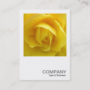 Square Photo 0236 - Yellow Lisianthus Visitekaartje