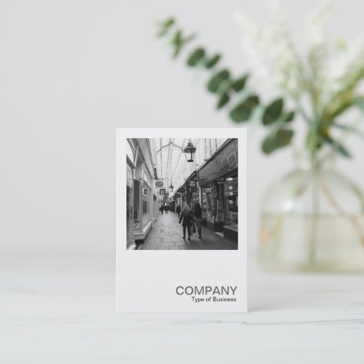 Square Photo 0402 - Shopping Arcade Visitekaartje (Staand voorkant)