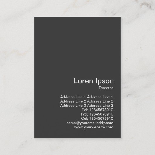 Square Photo 0477 - Super Moon Visitekaartje (Achterkant)