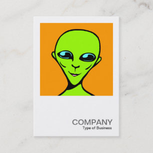 Square Photo 049 - Happy Alien Visitekaartje