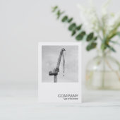 Square Photo 0583 - Tower Crane Visitekaartje (Staand voorkant)