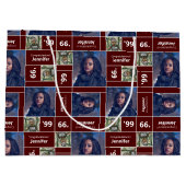 Square Photo Afstuderen, jaargang Groot Cadeauzakje (Achterkant)