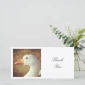 Square Photo - Goose Bedankkaart (Staand voorkant)
