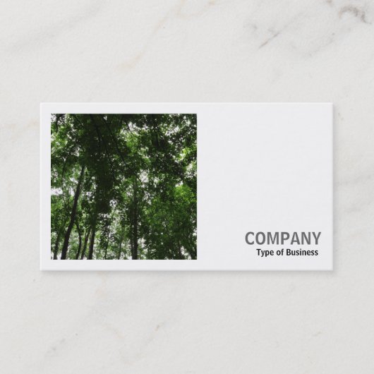 Square Photo (v2) - Woodland Canopy 01 Visitekaartje (Voorkant)