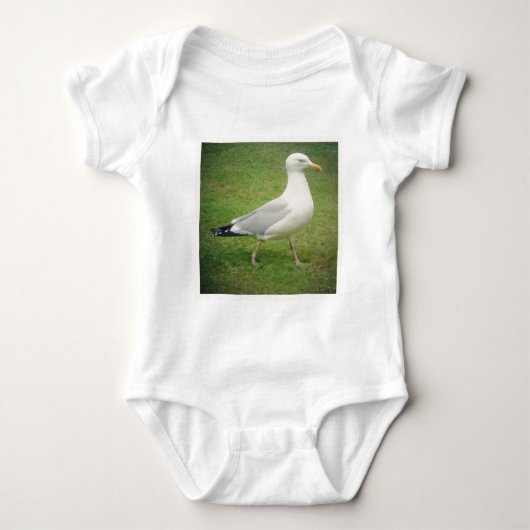 Square Photo - Walking Seagull Romper (Voorkant)