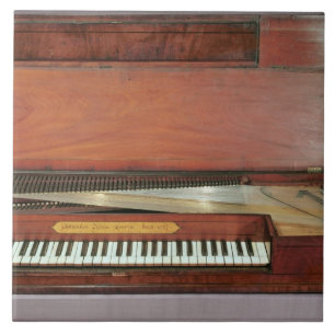 Square piano, 1767 (foto) tegeltje