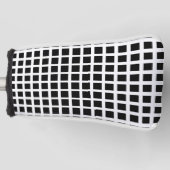 Square Polka Putter Golf Head Hoesje Golfheadcover (Voorkant)