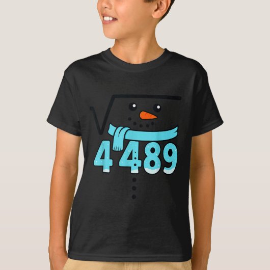 Square Root 4489 Christmas Meme Six Seven Slang Ma T-shirt (Voorkant)