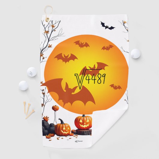 Square Root 4489  Golfhanddoek (Insitu)