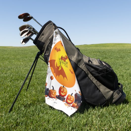 Square Root 4489  Golfhanddoek (Groen)