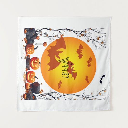 Square Root 4489 Wandkleed (Voorkant (horizontaal))