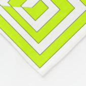 Square Spirals Fleece Blanket (Hoek)