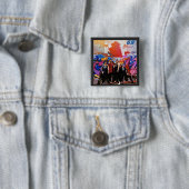 Square Star getroffen Button (In situ)