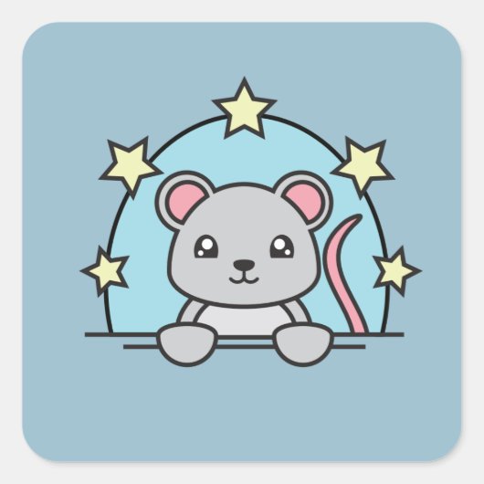 Square Stickers (Voorkant)