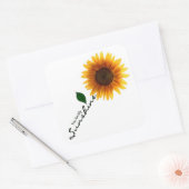 Square Stickers - Je bent mijn Sunshine (Envelop)