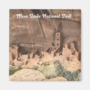 Square Tower House - Mesa Verde National Park Magneet