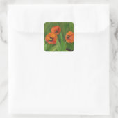 Square Tulip Sticker (Tas)