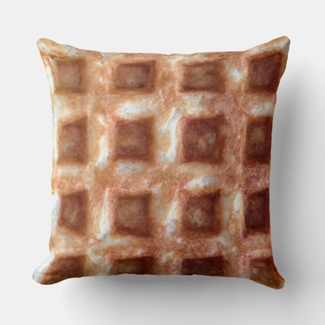 Square Waffle Pillow Kussen (Voorkant)