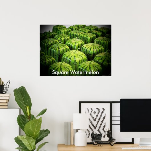 Square Watermelon Print (Thuiskantoor)