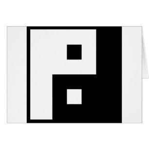 Square Yin Yang Kaart