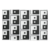 Square Yin Yang Kussensloop (Achterkant-Links)