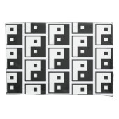 Square Yin Yang Kussensloop (Voorkant-Links)