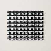 Square Yin Yang Legpuzzel (Horizontaal)