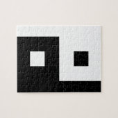Square Yin Yang Legpuzzel (Horizontaal)