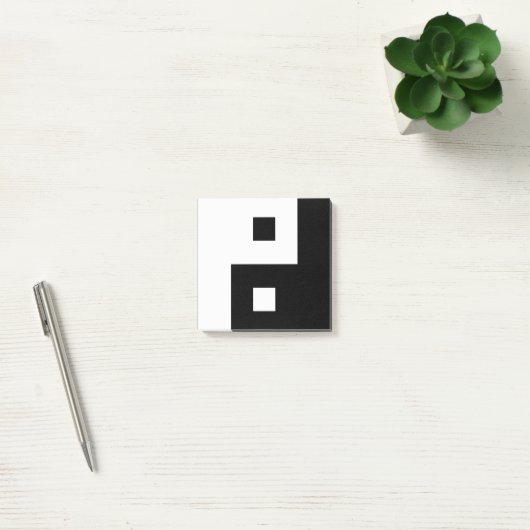 Square Yin Yang Post-it® Notes (Kantoor)