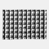 Square Yin Yang Theedoek (Horizontaal)