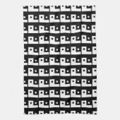 Square Yin Yang Theedoek (Verticaal)