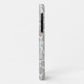 Squares and Circles Hoesje-Mate iPhone Case (Achterkant/links)