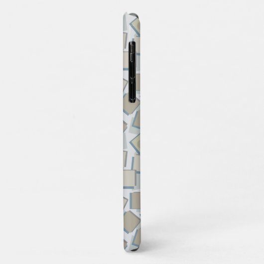 Squares and Circles Hoesje-Mate iPhone Case (Achterkant/links)