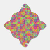 Squares Patroon Bedankdoosjes (Uitgevouwen)