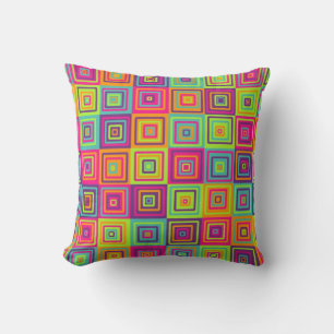 Squares Patroon Kussen