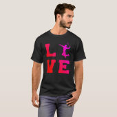Squash Badminton Player Mannen vrouwen T-shirt (Voorkant volledig)
