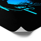 Squash Badminton Player Shuttle Poster (Hoek)