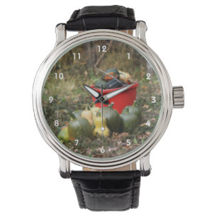 Squash Country Garden Harvest Orton Horloge