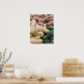 Squash en zoete aardappelen poster (Keuken)