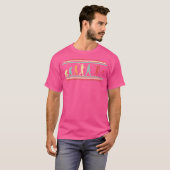 Squash Evolution Squash Speler met Racket Ball T-shirt (Voorkant volledig)