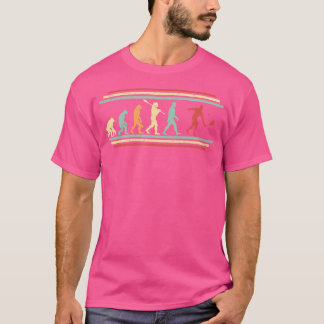 Squash Evolution Squash Speler met Racket Ball T-shirt