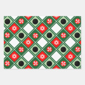 Squash Player Gift Wrapping Paper Sheets (Voorkant 2)