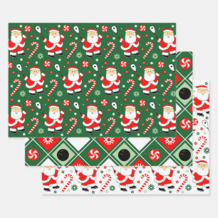 Squash Player Gift Wrapping Paper Sheets
