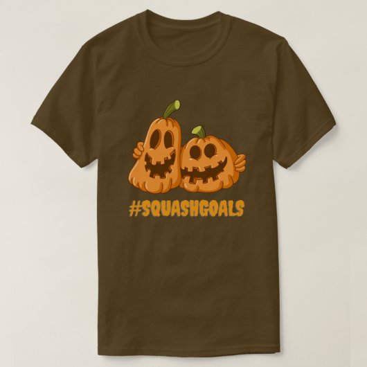 #SquashGoals Funny Halloween T-shirt (Design voorkant)